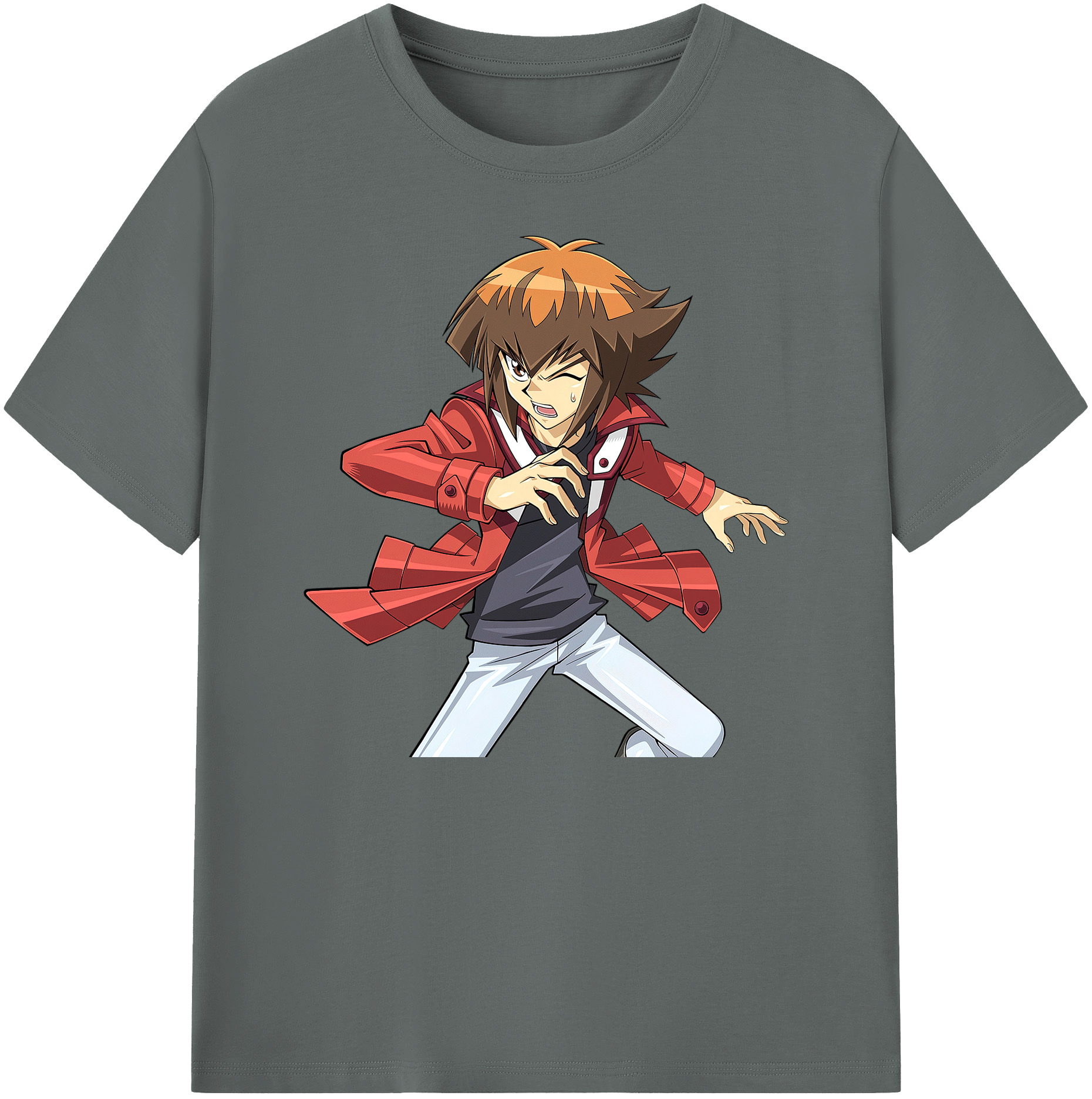 （画像用） 遊☆戯☆王 Yu-Gi-Oh! 綿100％ メンズ半袖Tシャツ｜肌触りやわらか＆通気性